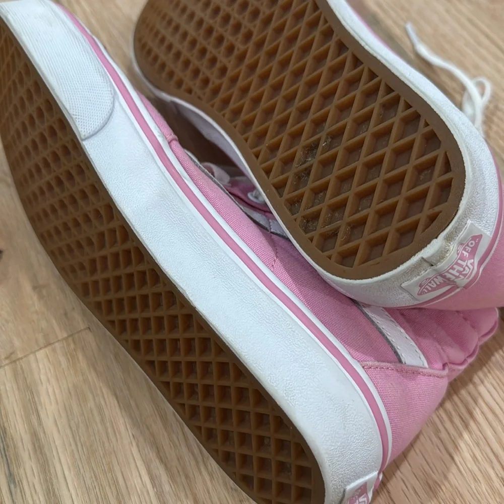 VANS Pink White‎ Prism High Top Women’s Size 8.5
